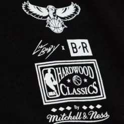 Mitchell & Ness Hoodies & Sweatshirts-Lil Baby X Br Remix Hoody Atlanta Hawks