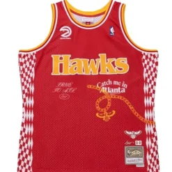 Mitchell & Ness Nba Swingman-Lil Baby X Br Remix Swingman Atlanta Hawks Jersey