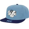 Mitchell & Ness Snapback-Logo Bill Snapback University Of North Carolina