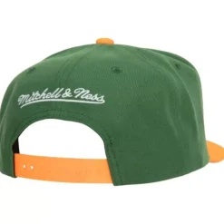 Mitchell & Ness Snapback-Logo Bill Snapback University Of Miami