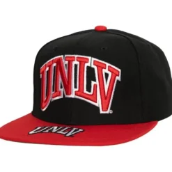 Mitchell & Ness Snapback-Logo Bill Snapback Unlv