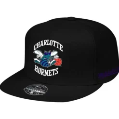 Mitchell & Ness Fitted-Logo History Fitted Hwc Charlotte Hornets