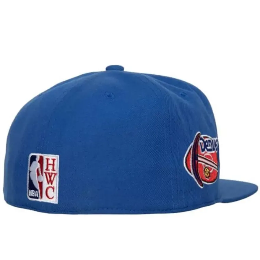 Mitchell & Ness Fitted-Logo History Fitted Hwc Denver Nuggets