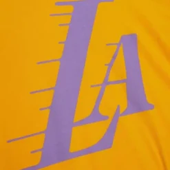 Mitchell & Ness T-Shirts & Tops-Logo Remix Tee Los Angeles Lakers