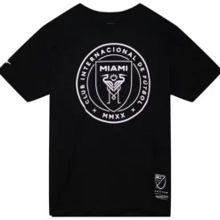 Mitchell & Ness T-Shirts & Tops-Logo Tee Inter Miami Cf