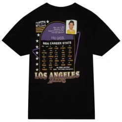 Mitchell & Ness T-Shirts & Tops-Love For The City Tee Los Angeles Lakers Pau Gasol
