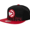 Mitchell & Ness Snapback-Low Big Face Snapback Hwc Atlanta Hawks