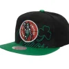 Mitchell & Ness Snapback-Low Big Face Snapback Hwc Boston Celtics