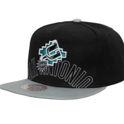 Mitchell & Ness Snapback-Low Big Face Snapback Hwc San Antonio Spurs