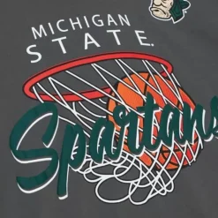 Mitchell & Ness T-Shirts & Tops-Madness Hoops Tee Michigan State University