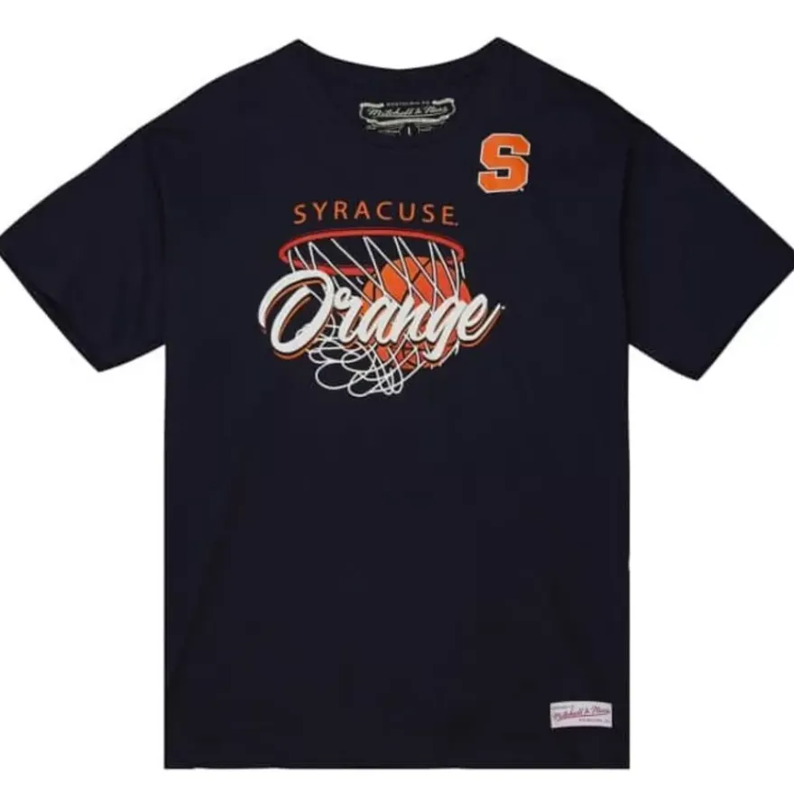 Mitchell & Ness T-Shirts & Tops-Madness Hoops Tee Syracuse University