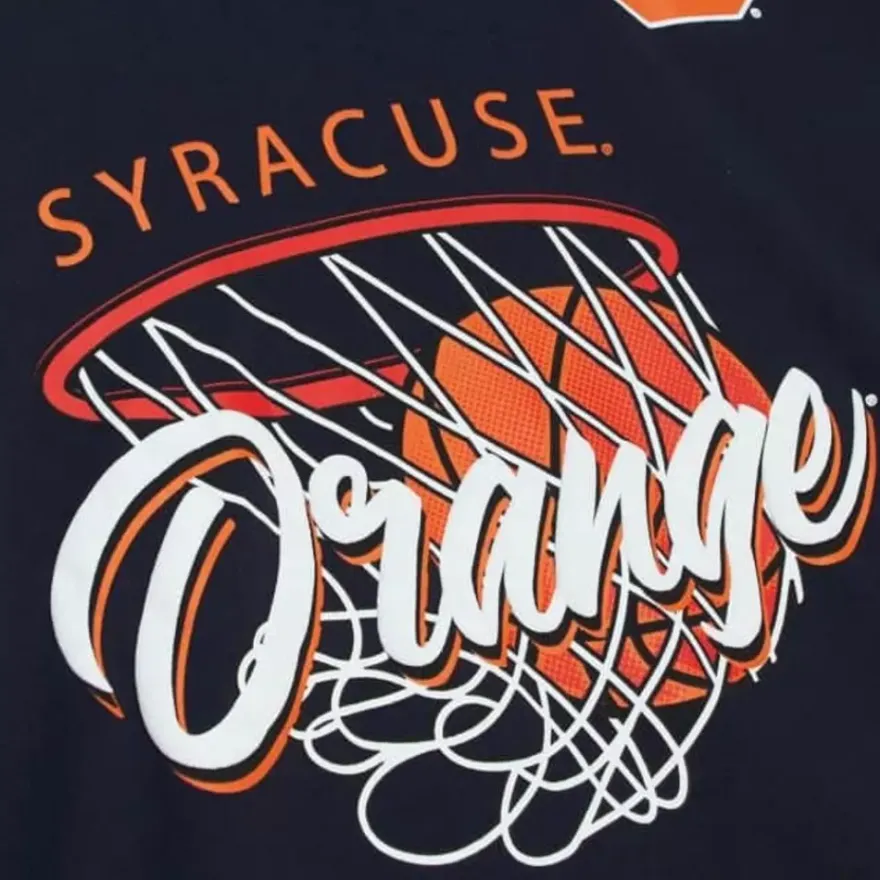 Mitchell & Ness T-Shirts & Tops-Madness Hoops Tee Syracuse University