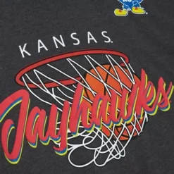 Mitchell & Ness T-Shirts & Tops-Madness Hoops Tee University Of Kansas