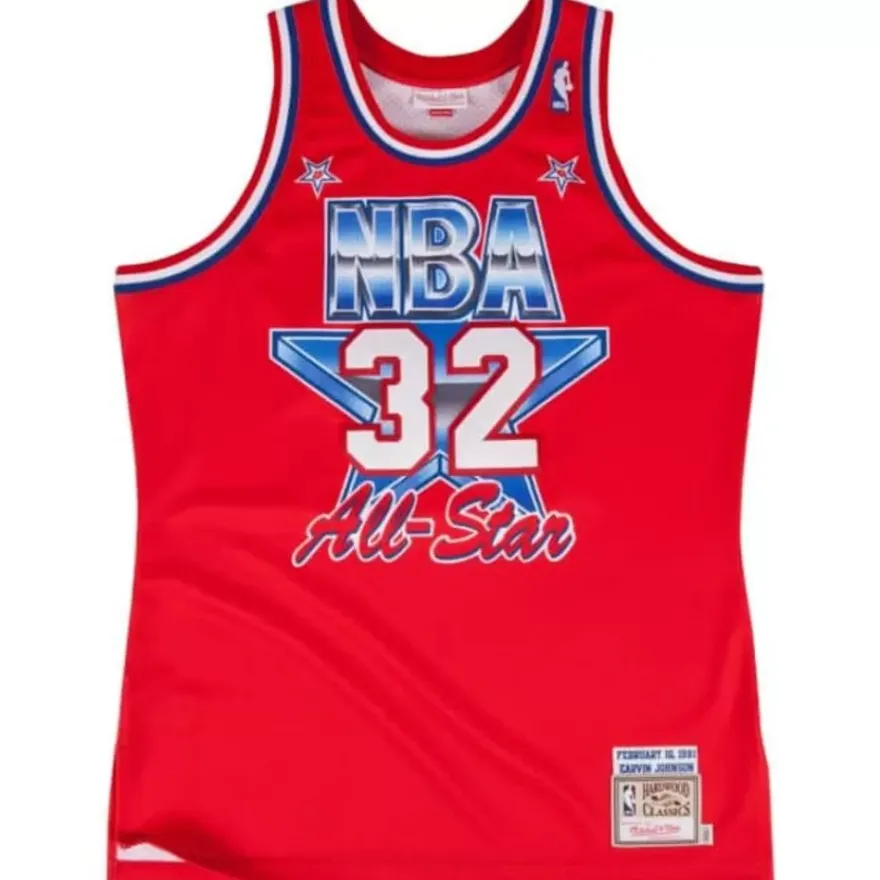 Mitchell & Ness Nba Authentic-Magic Johnson 1991 Authentic Jersey Nba All-Star