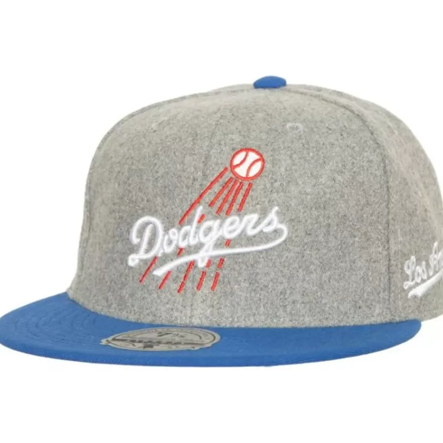Mitchell & Ness Fitted-Meltdown Fitted Coop Los Angeles Dodgers
