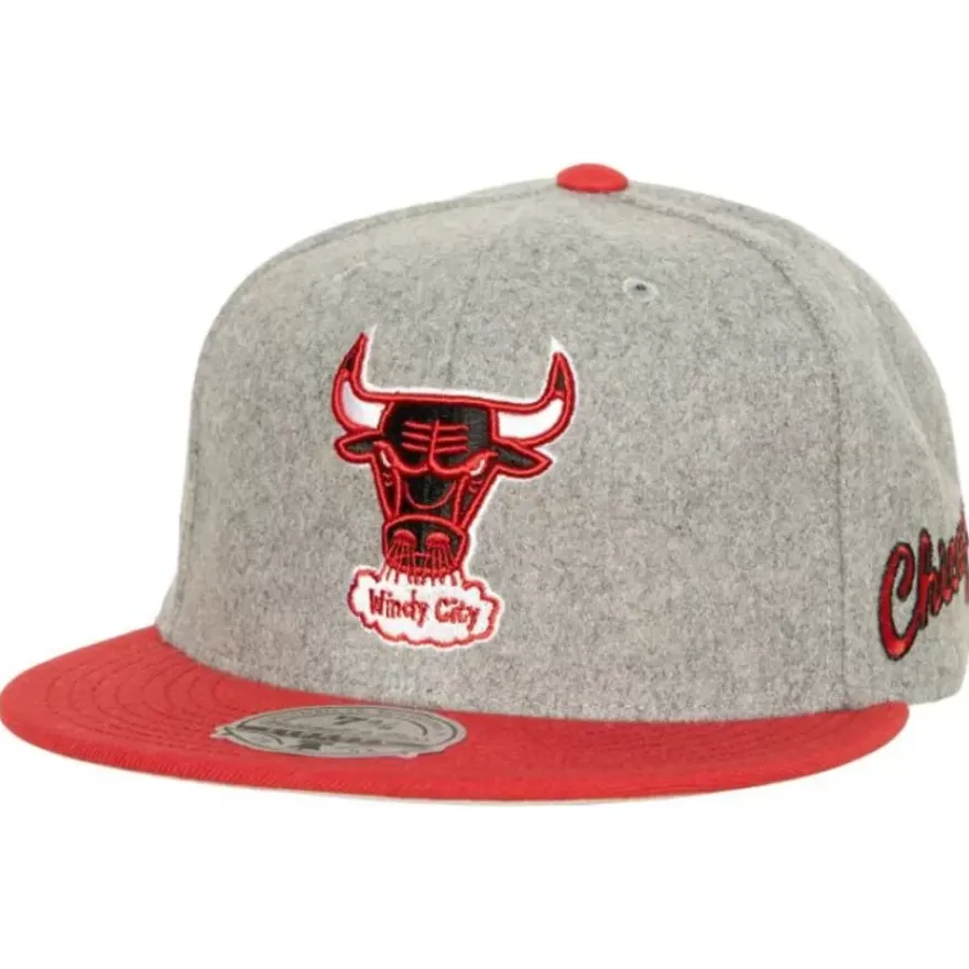 Mitchell & Ness Fitted-Meltdown Fitted Hwc Chicago Bulls