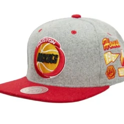 Mitchell & Ness Snapback-Melton Patch Snapback Hwc Houston Rockets