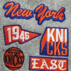 Mitchell & Ness Snapback-Melton Patch Snapback Hwc New York Knicks