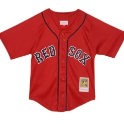 Mitchell & Ness Big Kids-Mesh Bp Jersey Boston Red Sox 2004 David Ortiz