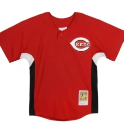 Mitchell & Ness Big Kids-Mesh Bp Jersey Cincinnati Reds Ken Griffey Jr