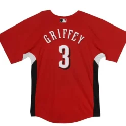 Mitchell & Ness Big Kids-Mesh Bp Jersey Cincinnati Reds Ken Griffey Jr