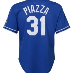 Mitchell & Ness Big Kids-Mesh Bp Jersey Los Angeles Dodgers 1997 Mike Piazza