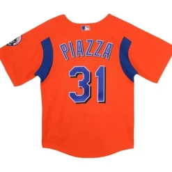 Mitchell & Ness Big Kids-Mesh Bp Jersey New York Mets Mike Piazza
