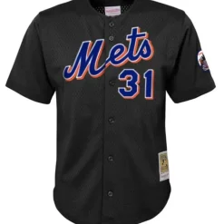 Mitchell & Ness Big Kids-Mesh Bp Jersey New York Mets 2000 Mike Piazza