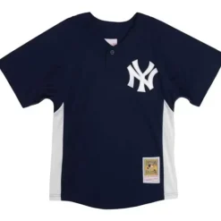 Mitchell & Ness Big Kids-Mesh Bp Jersey New York Yankees Derek Jeter