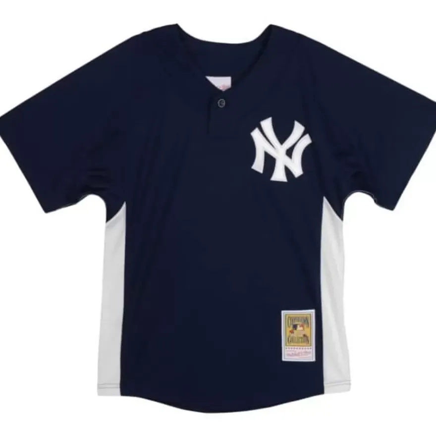 Mitchell & Ness Big Kids-Mesh Bp Jersey New York Yankees Derek Jeter