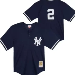 Mitchell & Ness Big Kids-Mesh Bp Jersey New York Yankees 1995 Derek Jeter