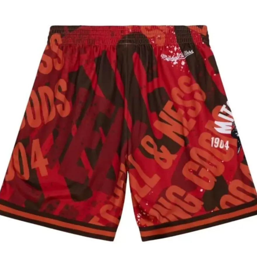 Mitchell & Ness Shorts-Big Face Fashion Shorts