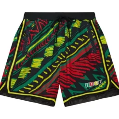 Mitchell & Ness Shorts-Game Day Pattern Short