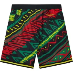 Mitchell & Ness Shorts-Game Day Pattern Short