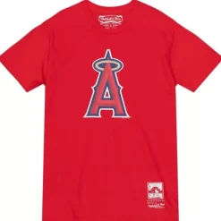 Mitchell & Ness T-Shirts & Tops-Mlb A Logo Tee Angels