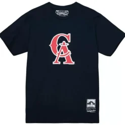 Mitchell & Ness T-Shirts & Tops-Mlb Ca Logo Tee Angels