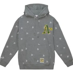 Mitchell & Ness Hoodies & Sweatshirts-Mlb Repeat Hoody Oakland Athletics