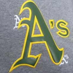 Mitchell & Ness Hoodies & Sweatshirts-Mlb Repeat Hoody Oakland Athletics