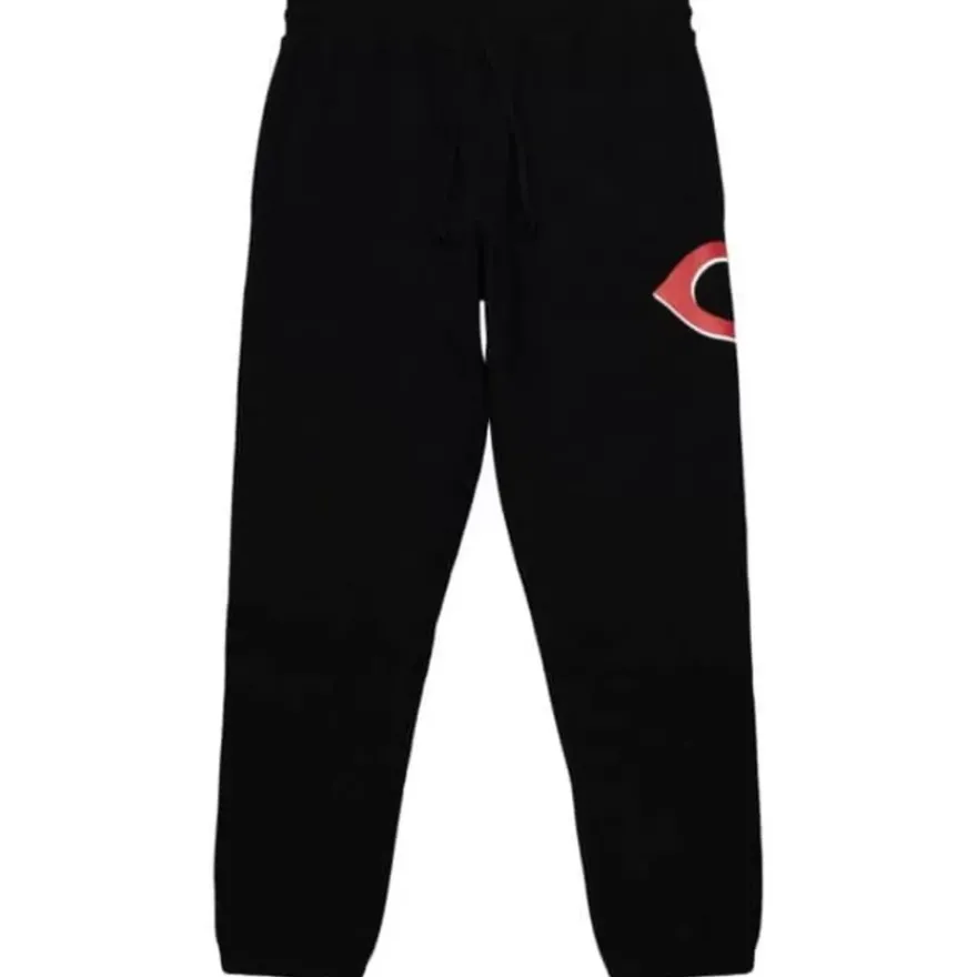 Mitchell & Ness Pants-Mlb Repeat Sweatpants Cincinnati Reds