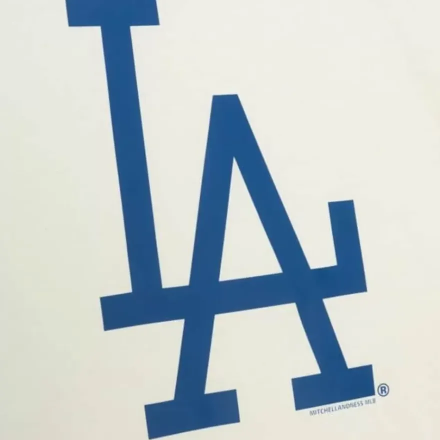 Mitchell & Ness T-Shirts & Tops-Mlb Script Wordmark Tee Dodgers