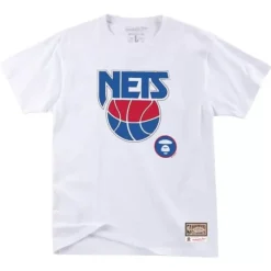 Mitchell & Ness T-Shirts & Tops-M&N X Aape Tee New Jersey Nets