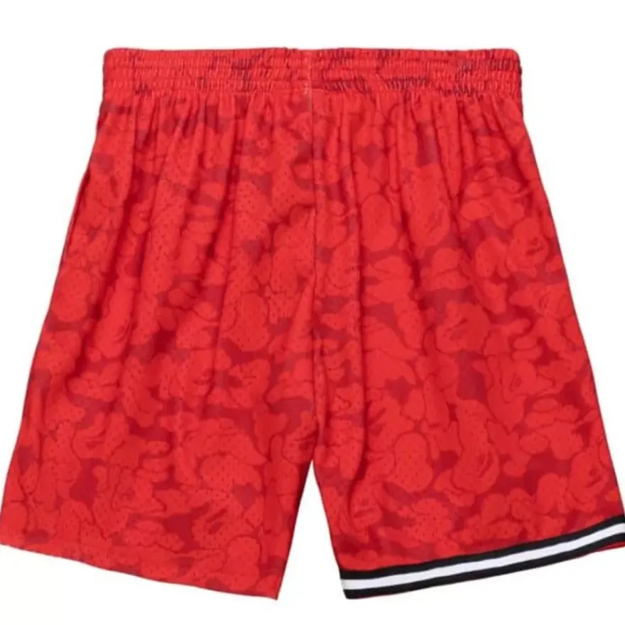 Mitchell & Ness Shorts-M&N X Bape Miami Heat Shorts