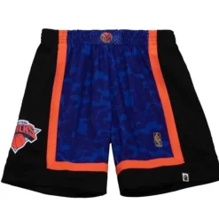 Mitchell & Ness Shorts-M&N X Bape New York Knicks Shorts