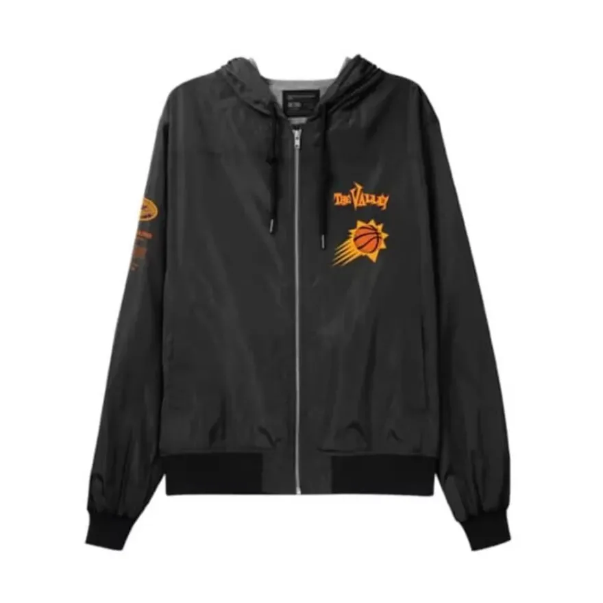 Mitchell & Ness Jackets & Outerwear-M&N X Br Crew Jacket Phoenix Suns