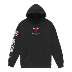 Mitchell & Ness Hoodies & Sweatshirts-M&N X Br World Tour Hoodie Chicago Bulls