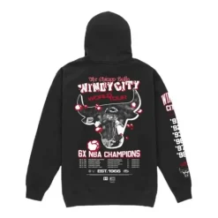 Mitchell & Ness Hoodies & Sweatshirts-M&N X Br World Tour Hoodie Chicago Bulls