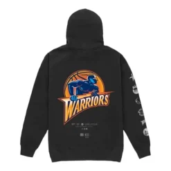 Mitchell & Ness Hoodies & Sweatshirts-M&N X Br World Tour Logo Evolution Hoodie Golden State Warriors