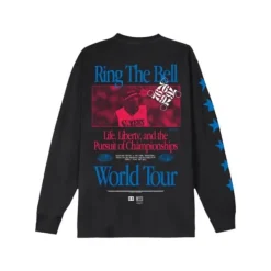 Mitchell & Ness T-Shirts & Tops-M&N X Br World Tour Long Sleeve Philadelphia 76Ers