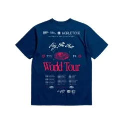 Mitchell & Ness T-Shirts & Tops-M&N X Br World Tour T-Shirt Philadelphia 76Ers