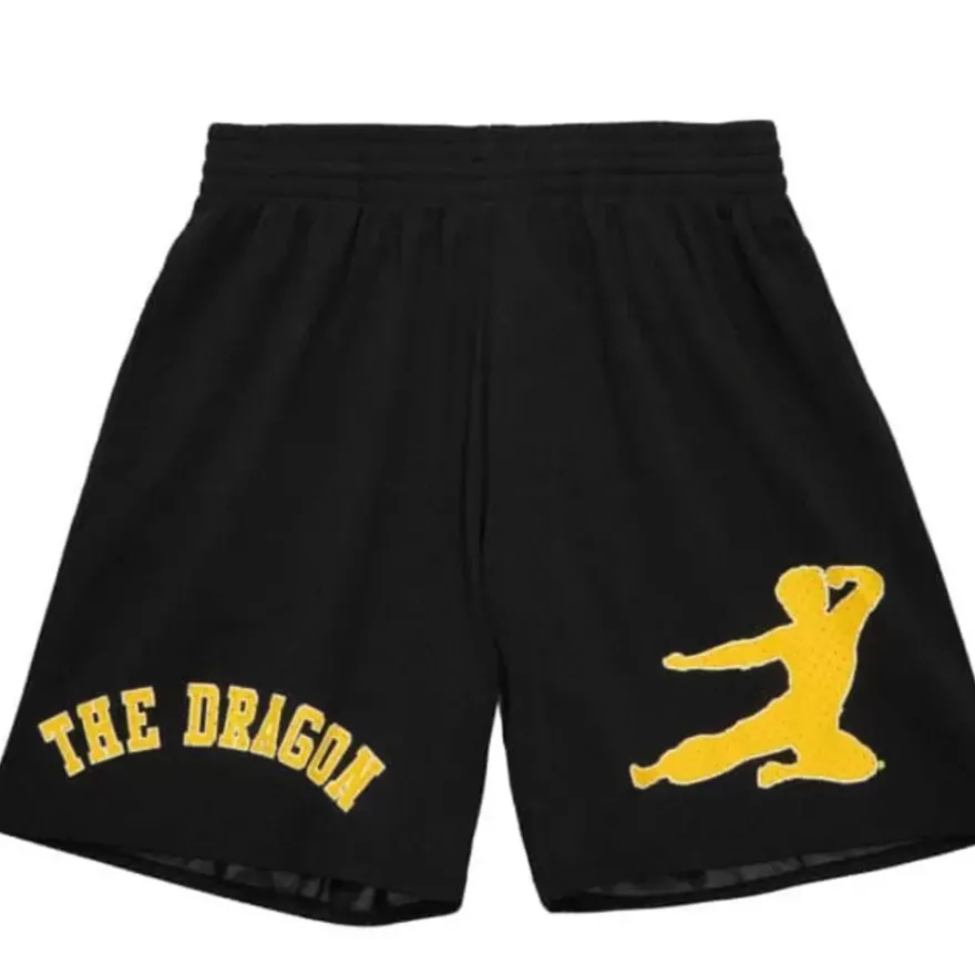 Mitchell & Ness M&N Brand-M&N X Bruce Lee The Dragon Shorts